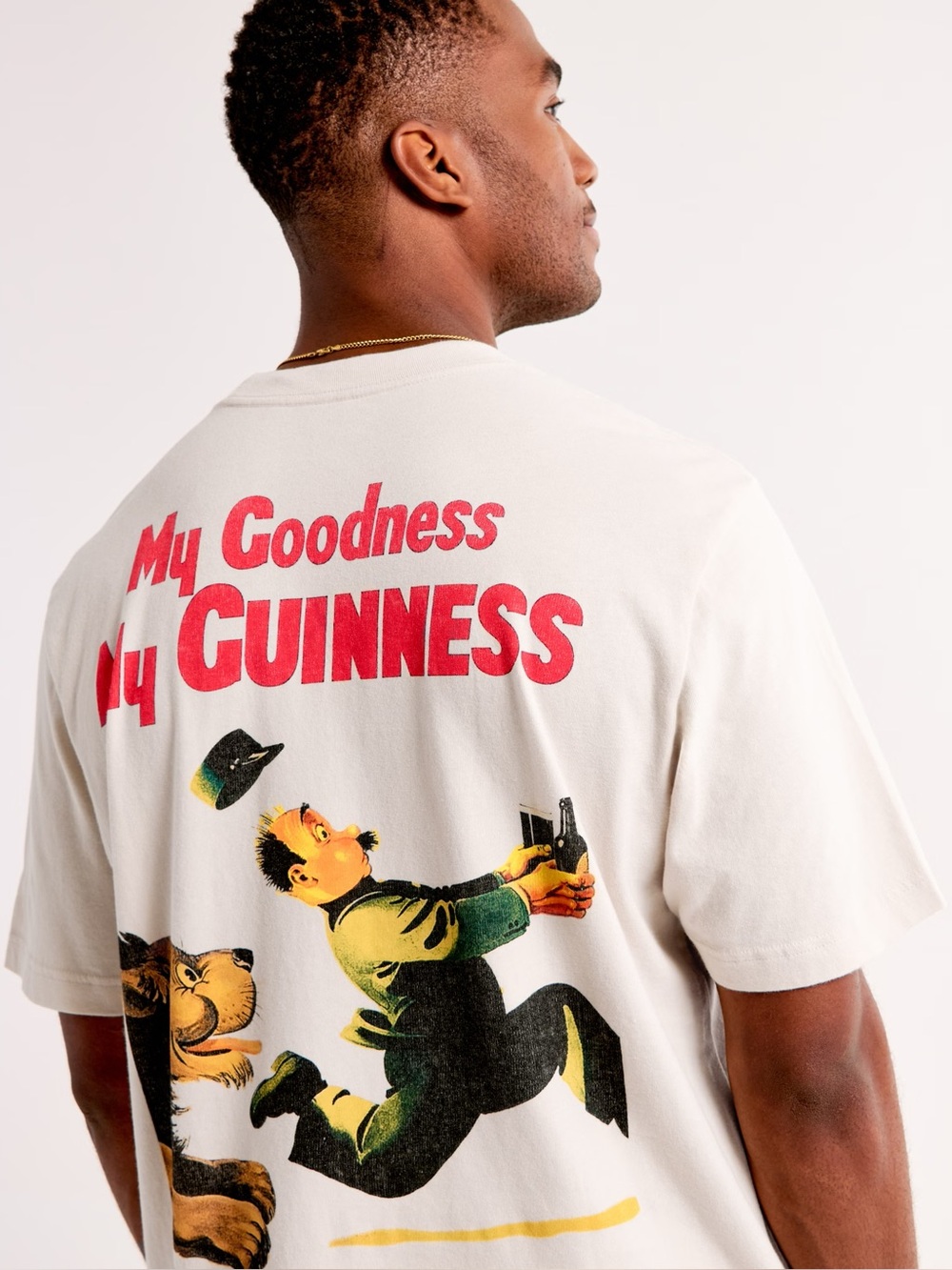 Abercrombie & Fitch Guinness Vintage-Inspired Graphic Tee